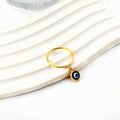 Evil Eye Charm Ring